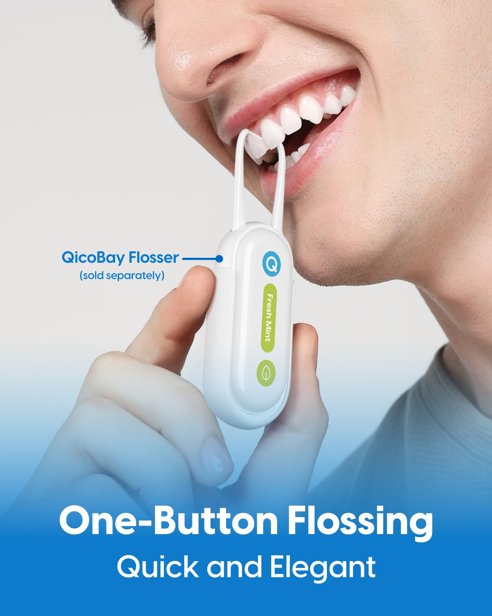 Floss capsule rated for 90 continuous uses