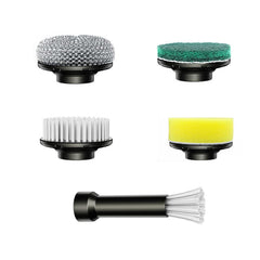 Qimedo Q4 replacement brush head – 5-in-1 for handheld scrubber
