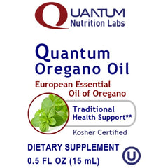 QNL Quantum Oregano Oil drops used for daily wellness