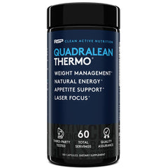 QuadraLean Thermogenic Fat Burner bottle front view