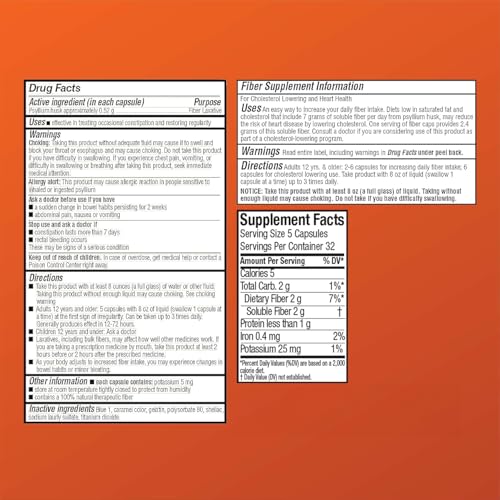 Packaging and bottle of Quality Choice Daily Fiber Capsules