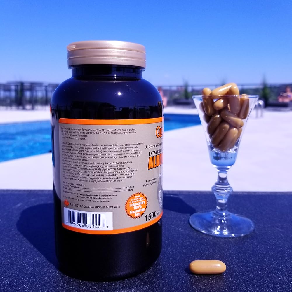 QualityLab Albumin Gold 1500 mg packaging box