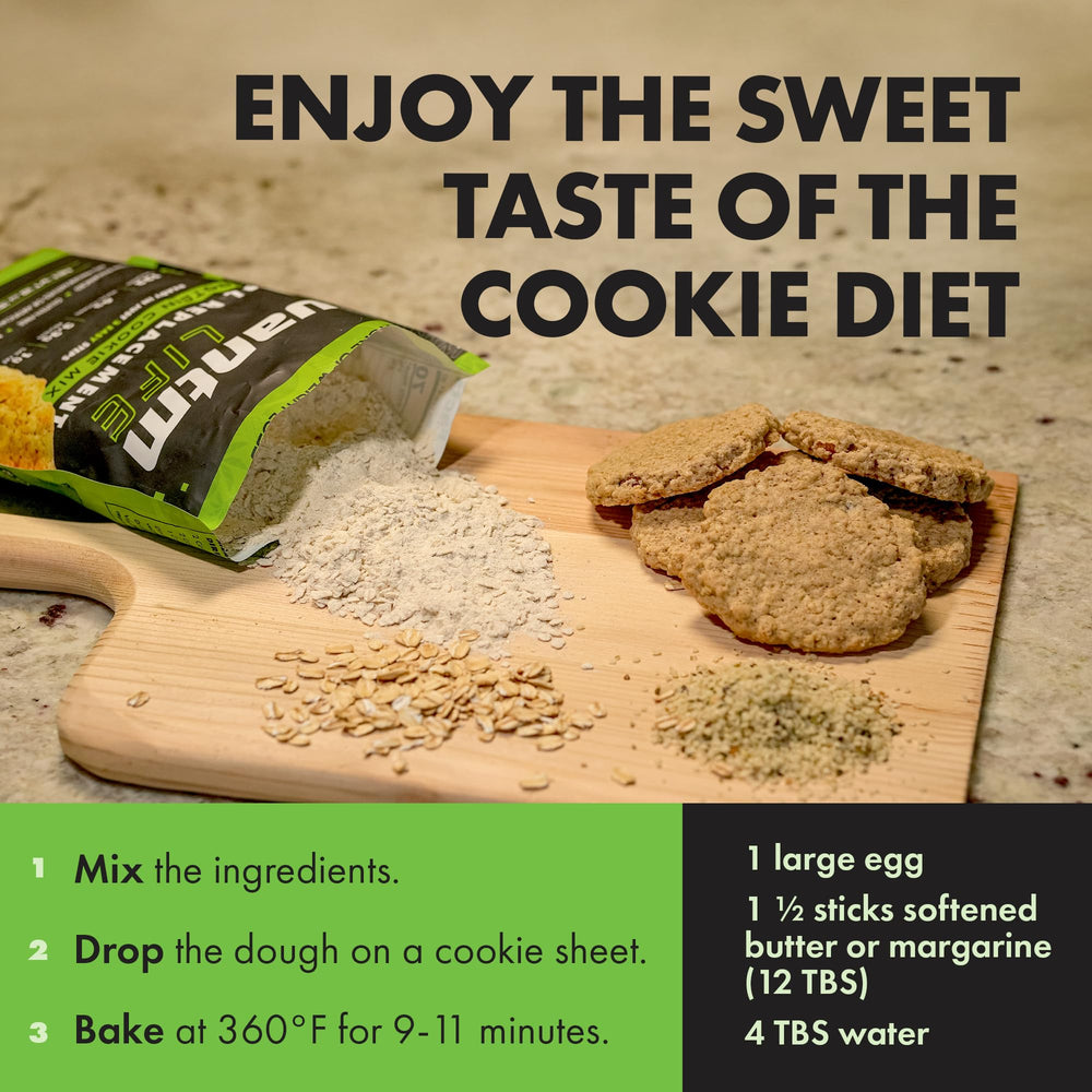 Baking steps to prepare cookies at home