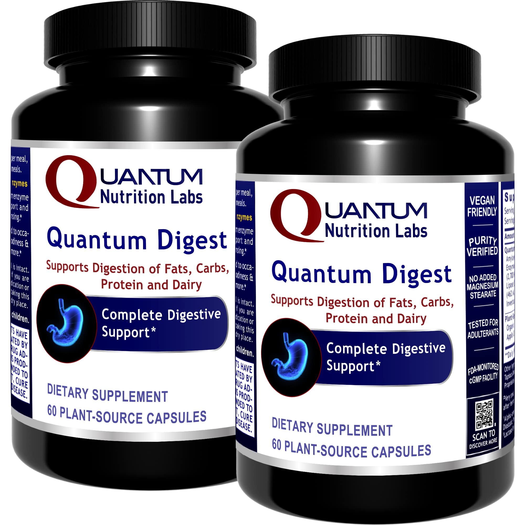 Quantum Digest Pack of 2 Y bottle front view