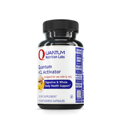 Quantum Nutrition Labs HCL Activator bottle label