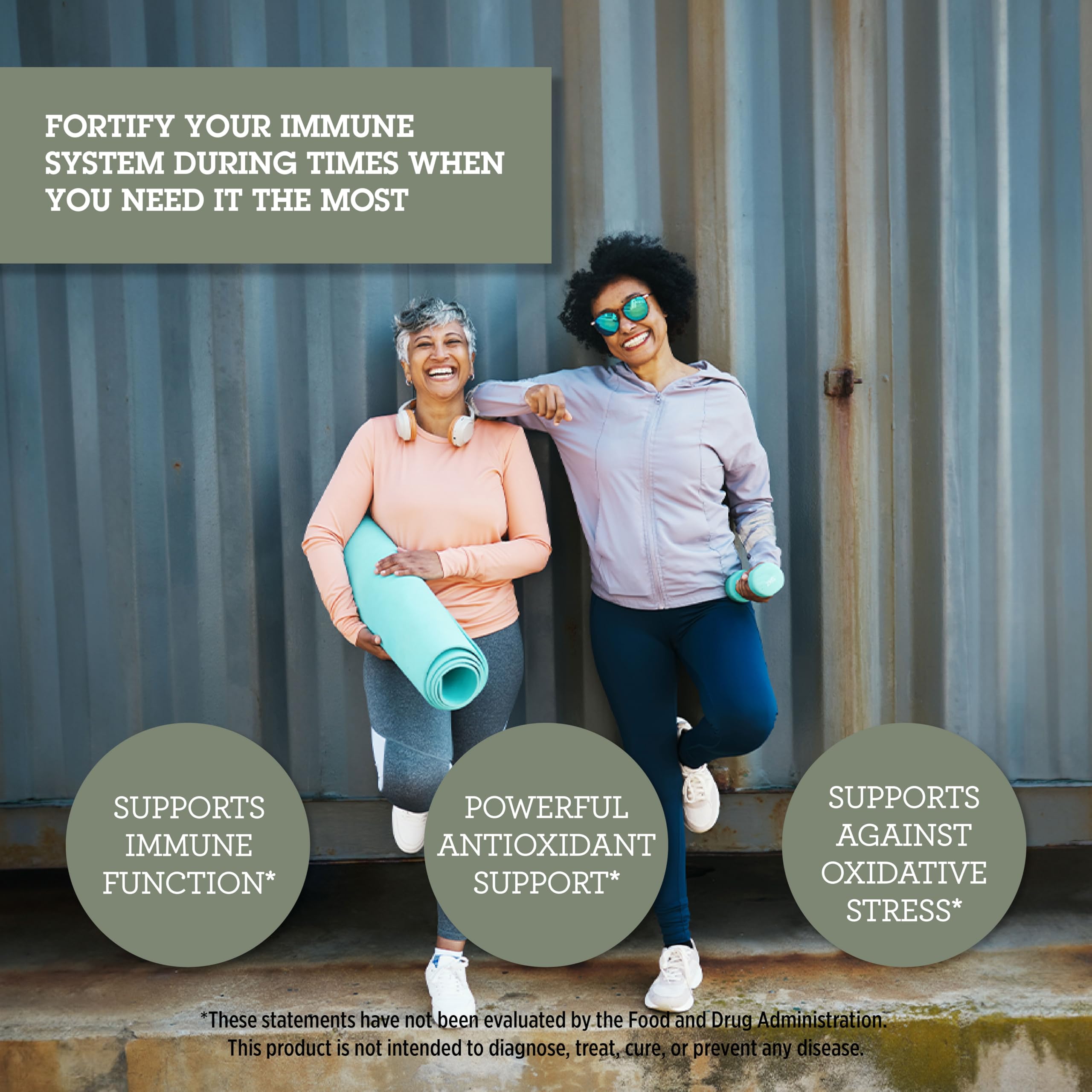 Elderberry immune support product family packaging