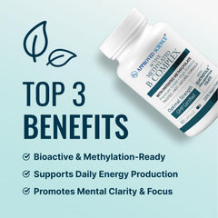 Quatrefolic folate and B vitamins blend illustration