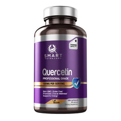 Quercetin 1000mg capsules nutrition label