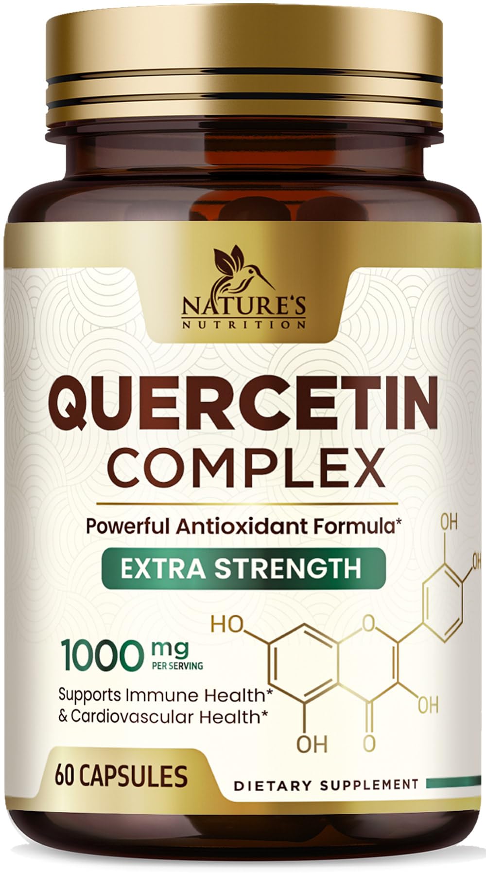 Quercetin 1000mg supplement hero image
