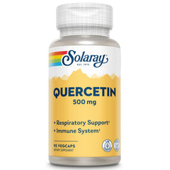 Quercetin 500mg Solaray bottle with 90 capsules - Pack of 2