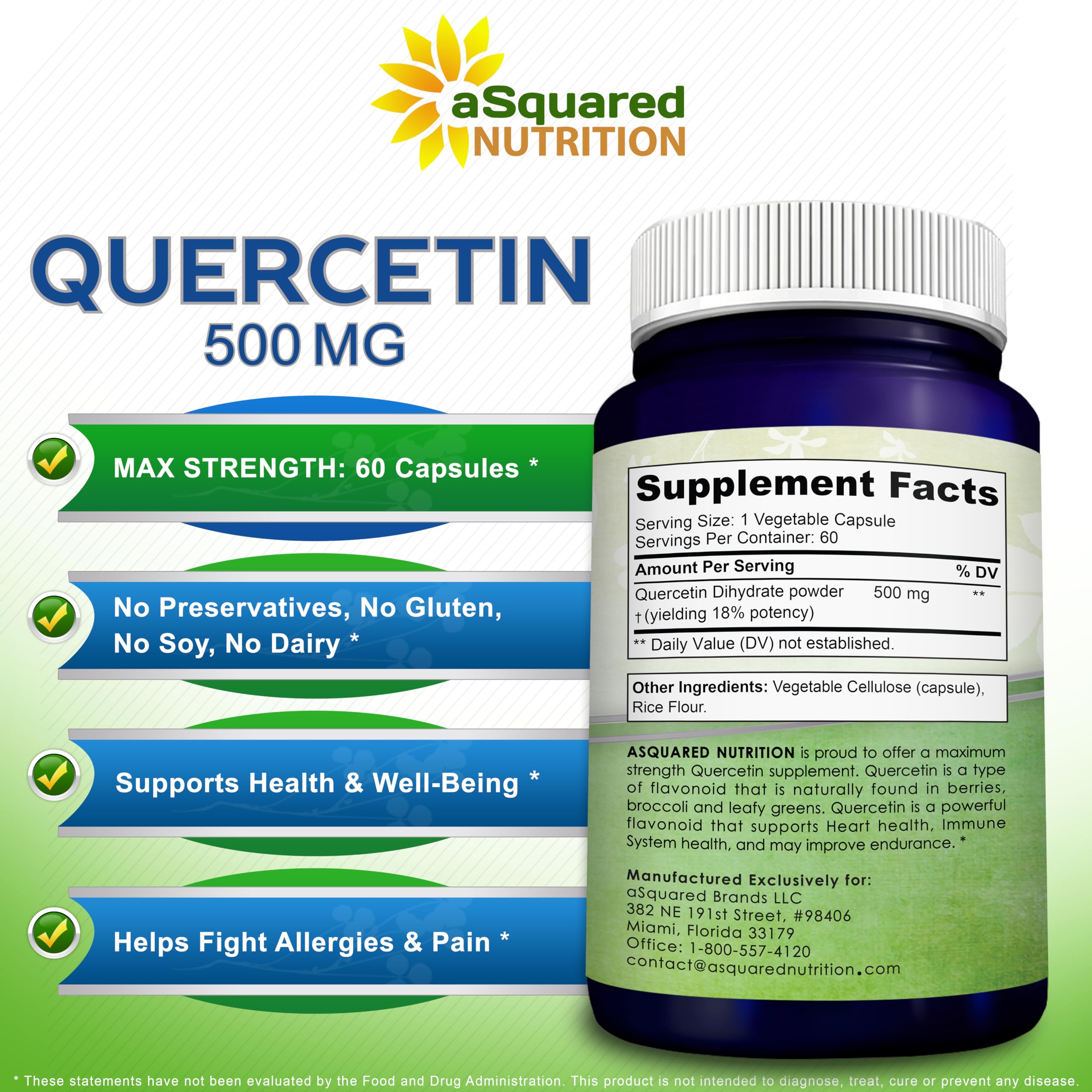 Illustration showing quercetin absorption in the body