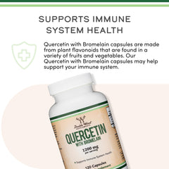 Ingredients graphic highlighting 200 mg Bromelain