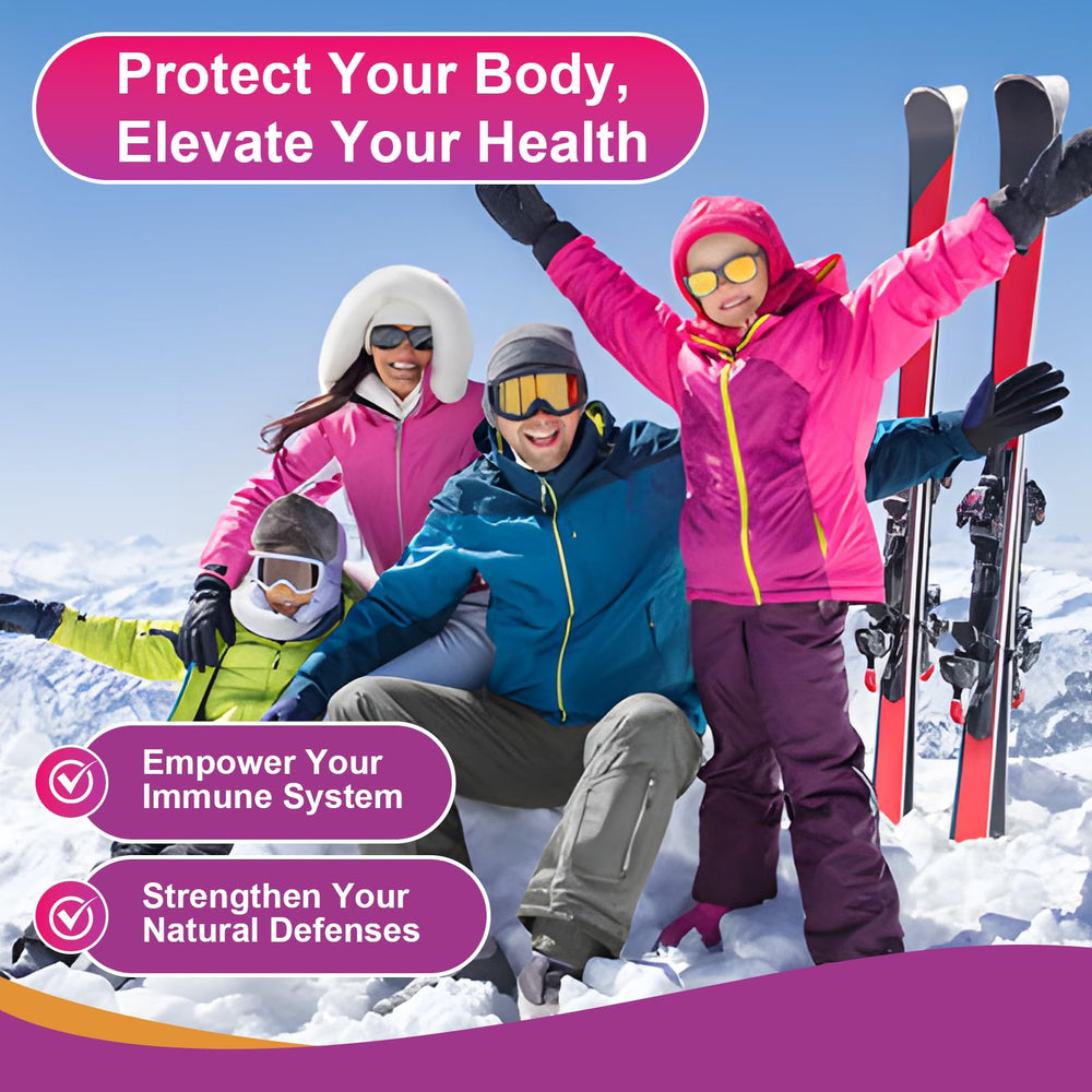 Bromelain and elderberry ingredients illustration