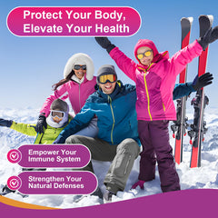 Bromelain and elderberry ingredients illustration