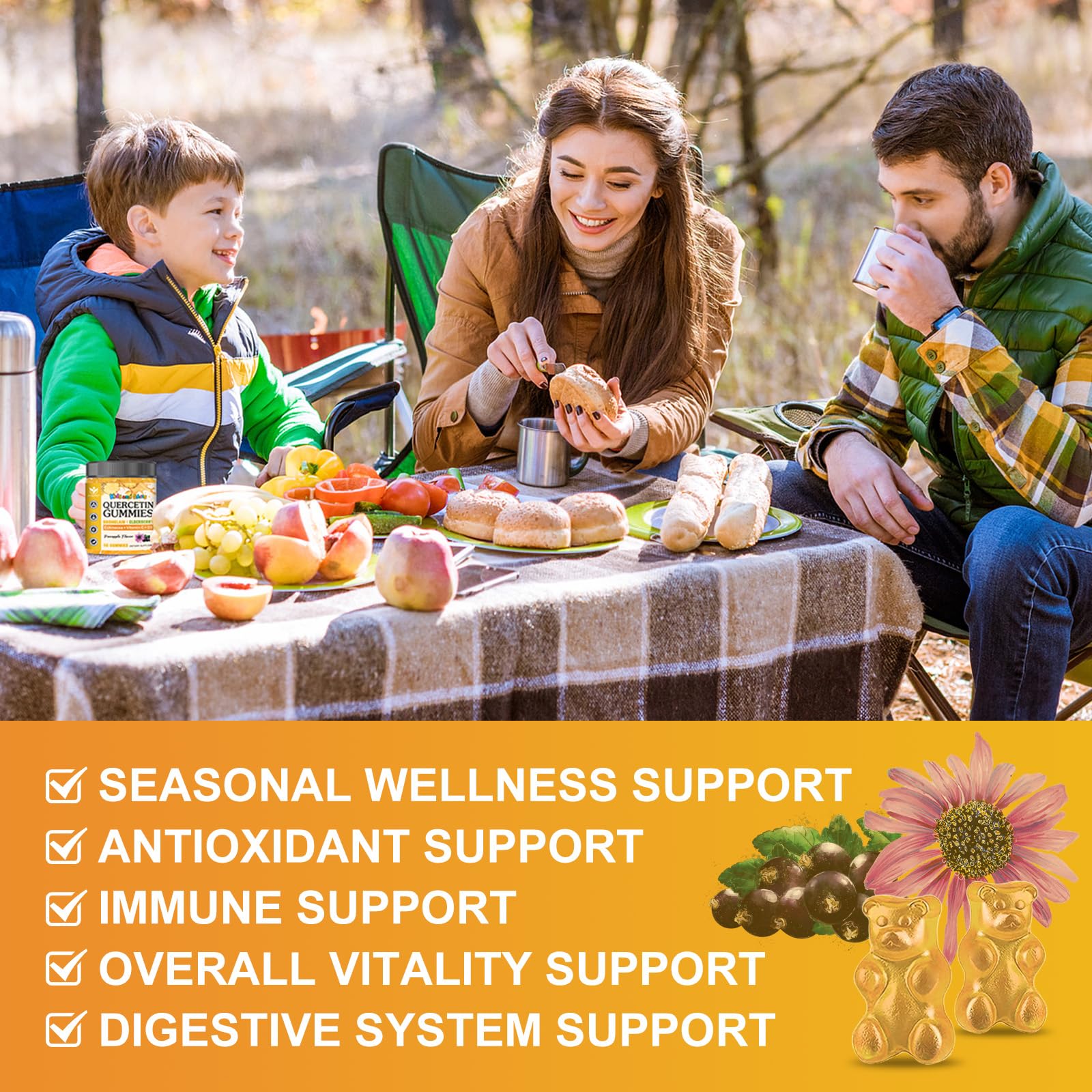 Gummies arranged on white plate showing pineapple color