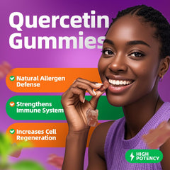 Ingredients list for Quercetin Gummies