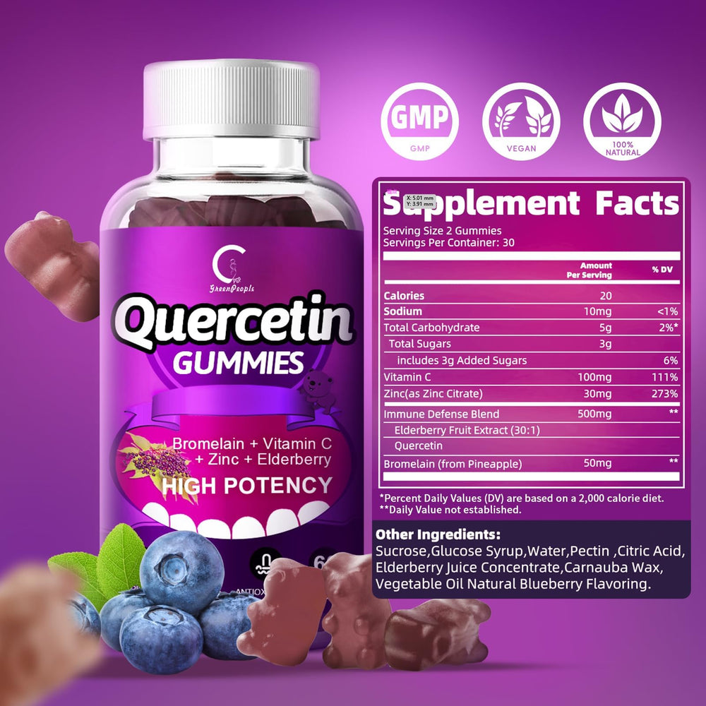 Product packaging image of Quercetin Gummies