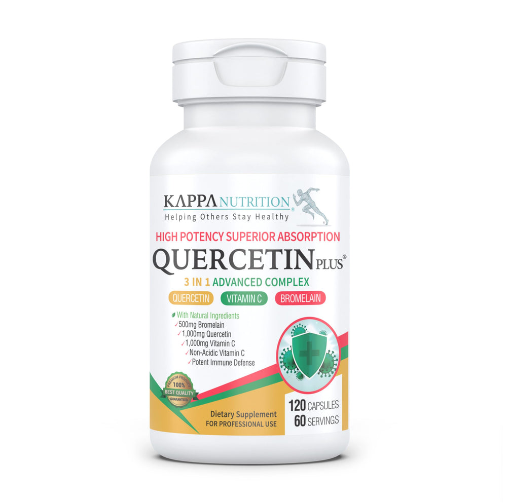 Quercetin Plus 3 in 1 Advanced Complex bottle front