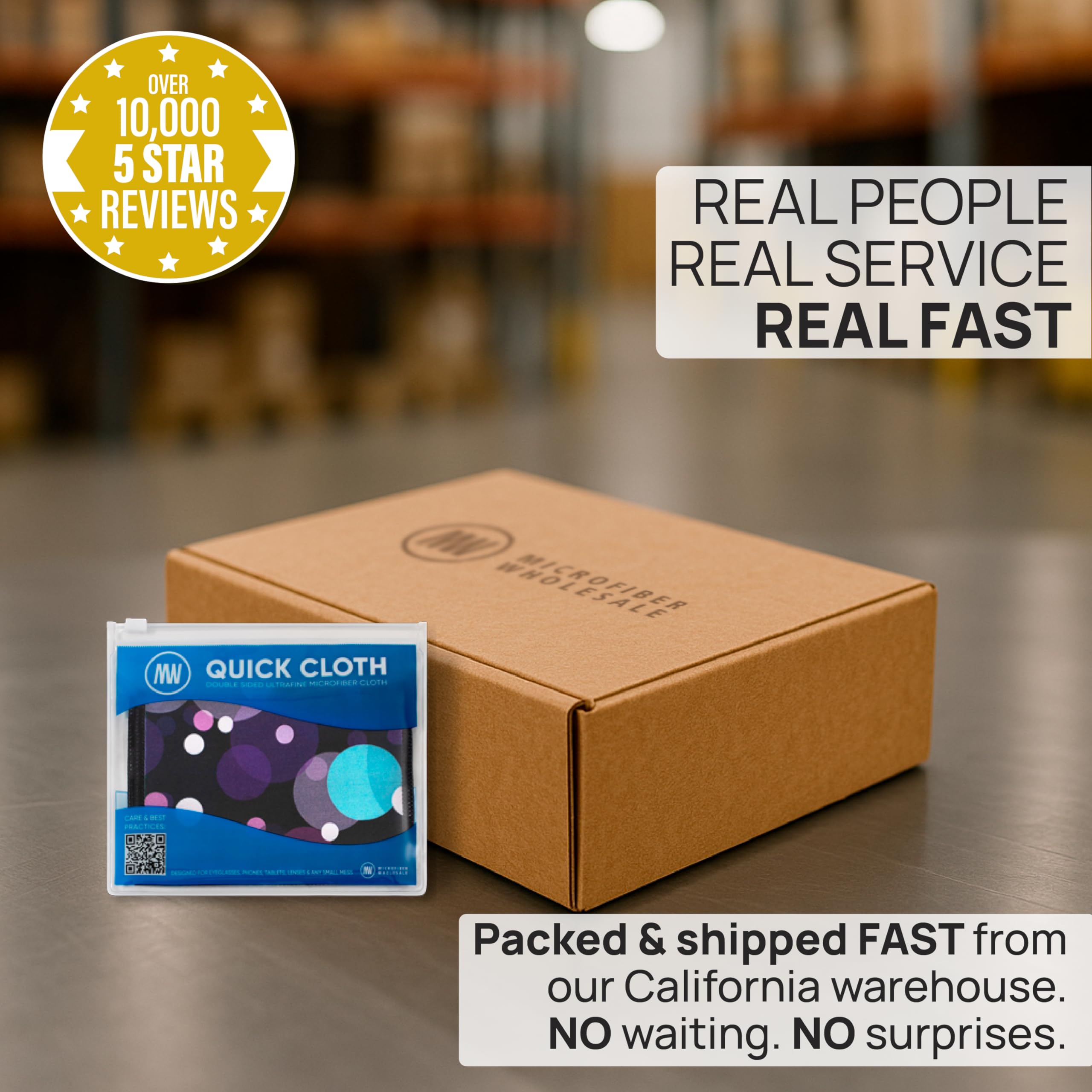 Safe for anti-reflective lenses and screen protectors