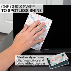 2-pack with case for Quick Cloths microfiber cleaning cloths