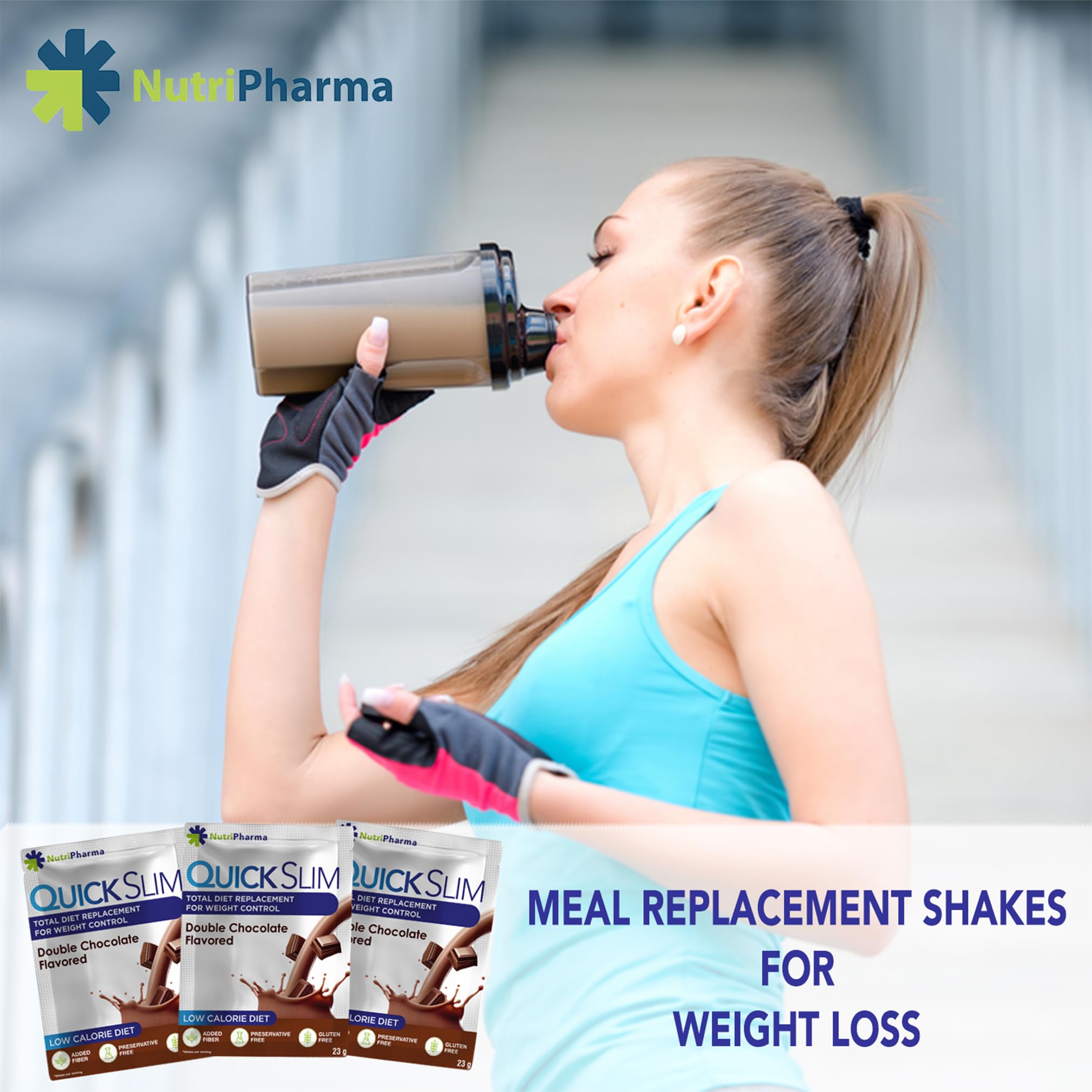 Box of Quick Slim Shake with 30 sachets