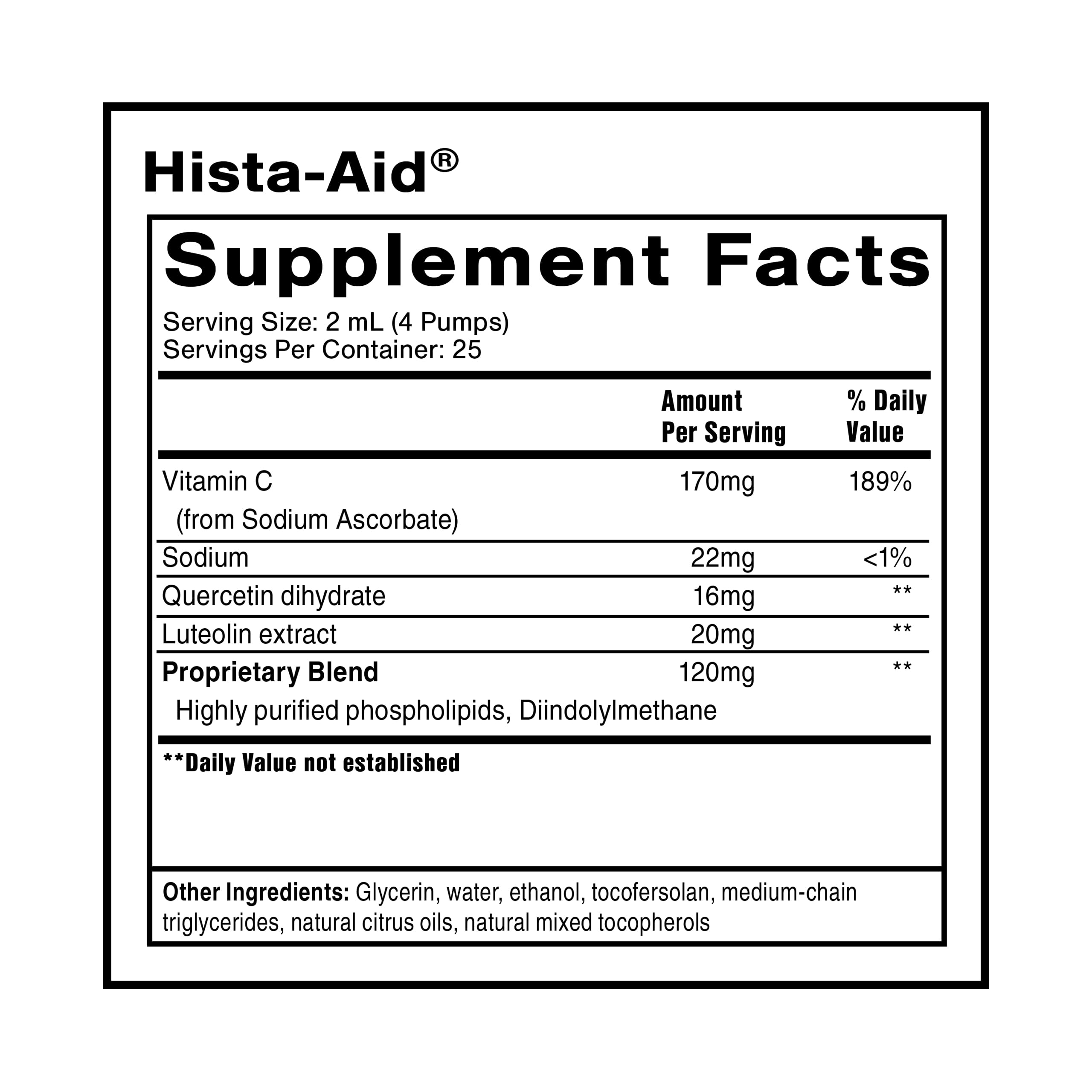 Quicksilver Hista-Aid 50ml bottle close-up