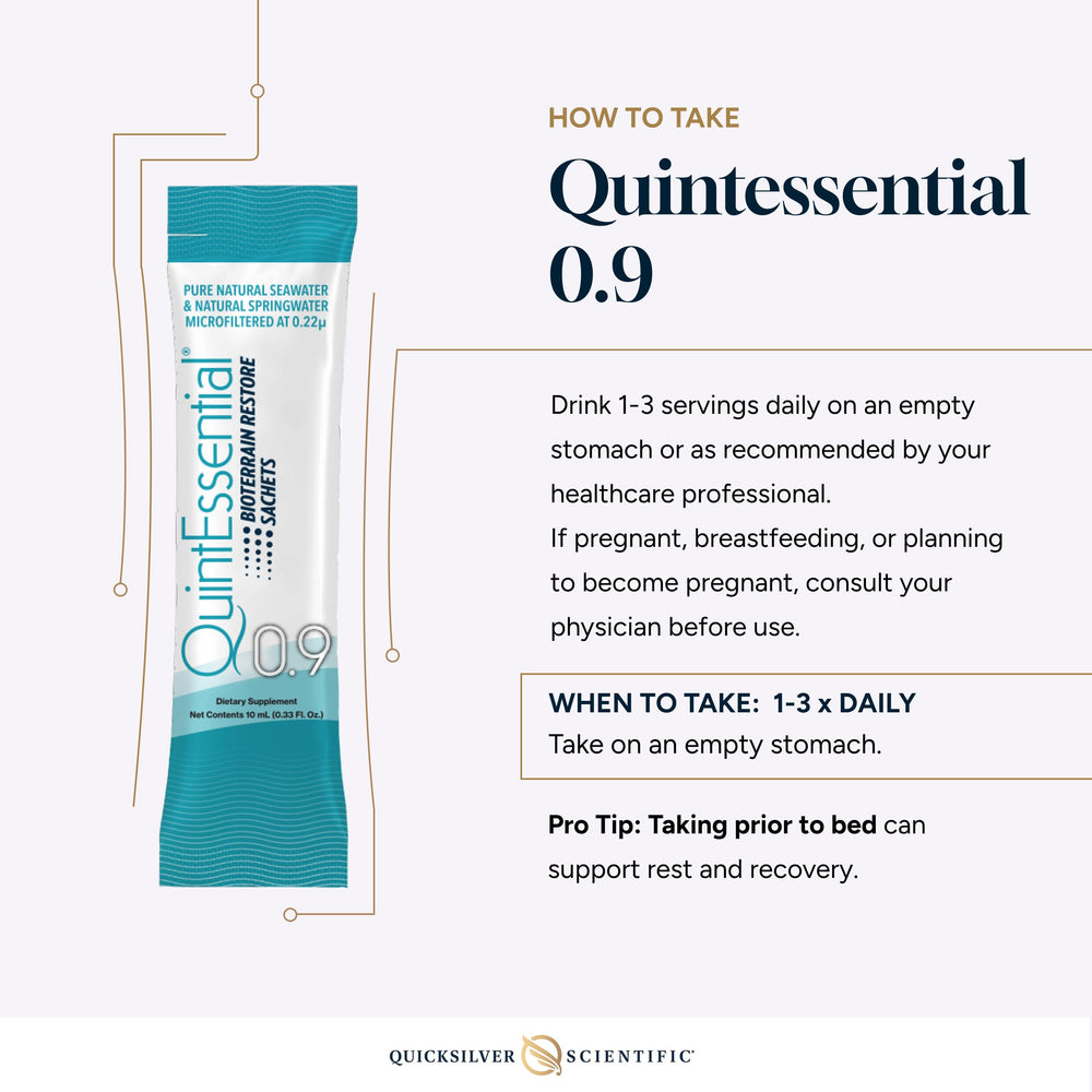 Image depicting alpine spring water and sea minerals used in Quintessential 0.9