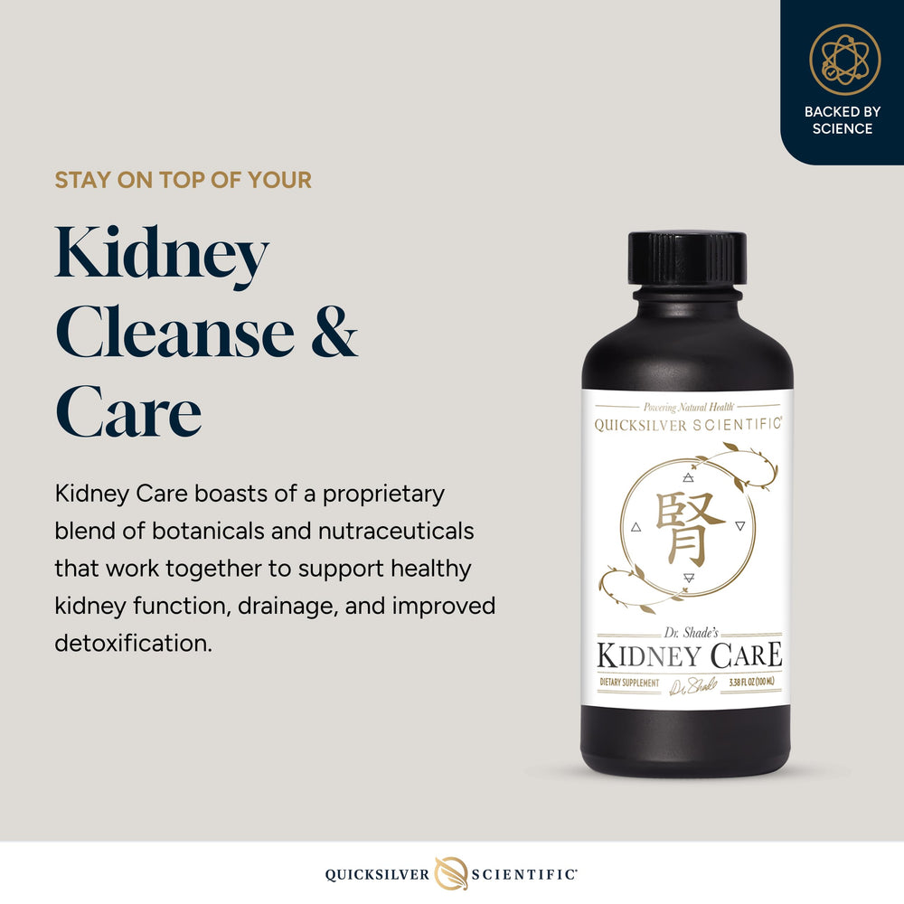 Quicksilver Scientific Kidney Care astragaloside-iv image suggests nephroprotection and aging-support potential