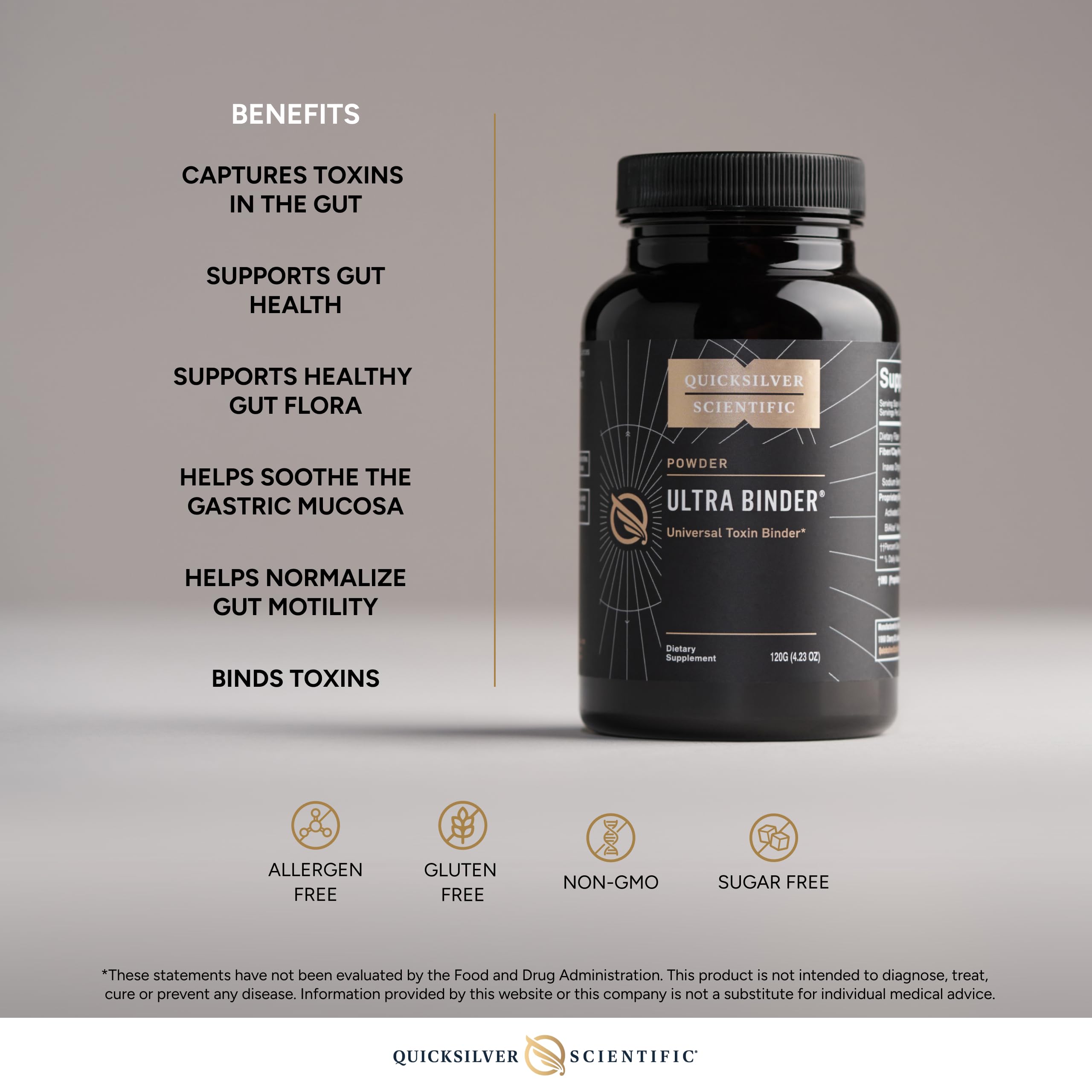 Zeolite detox component of Ultra Binder