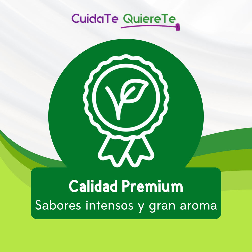 Quiere Te non-GMO certification seal signifying ingredient transparency