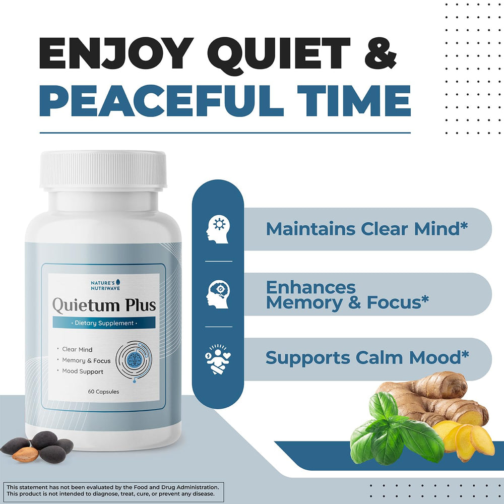 Quietum Plus bottle and label