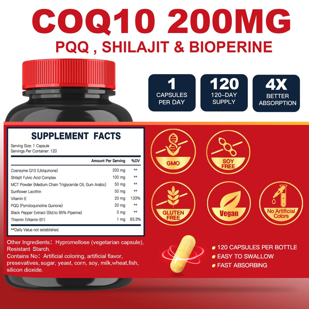 Quinovit CoQ10 packaging and label