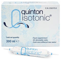Quinton Isotonic Ampoules 30 vial pack front view