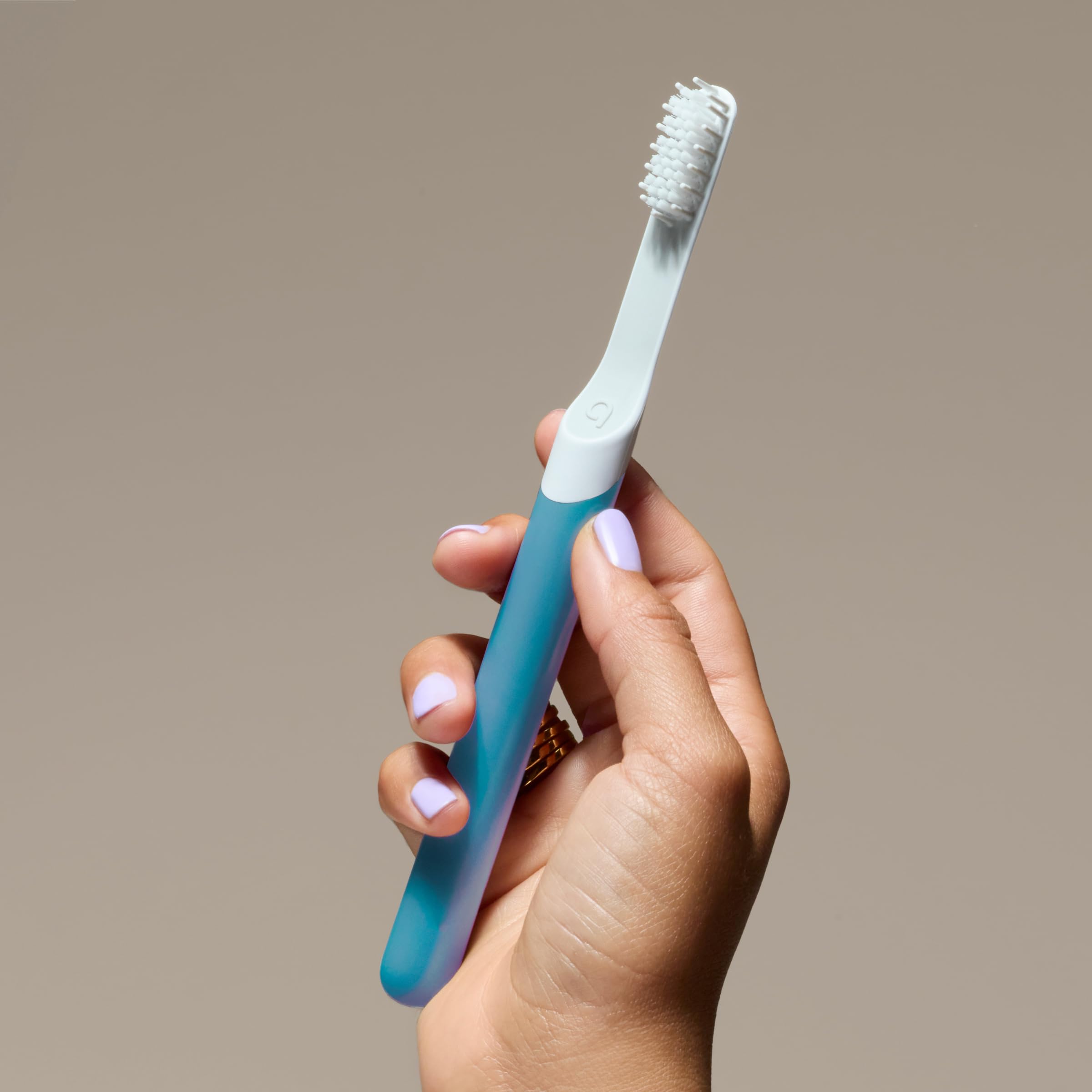 Quip toothbrush showing 3-month battery life