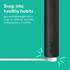 Quip app rewards dashboard showing brushing activity
