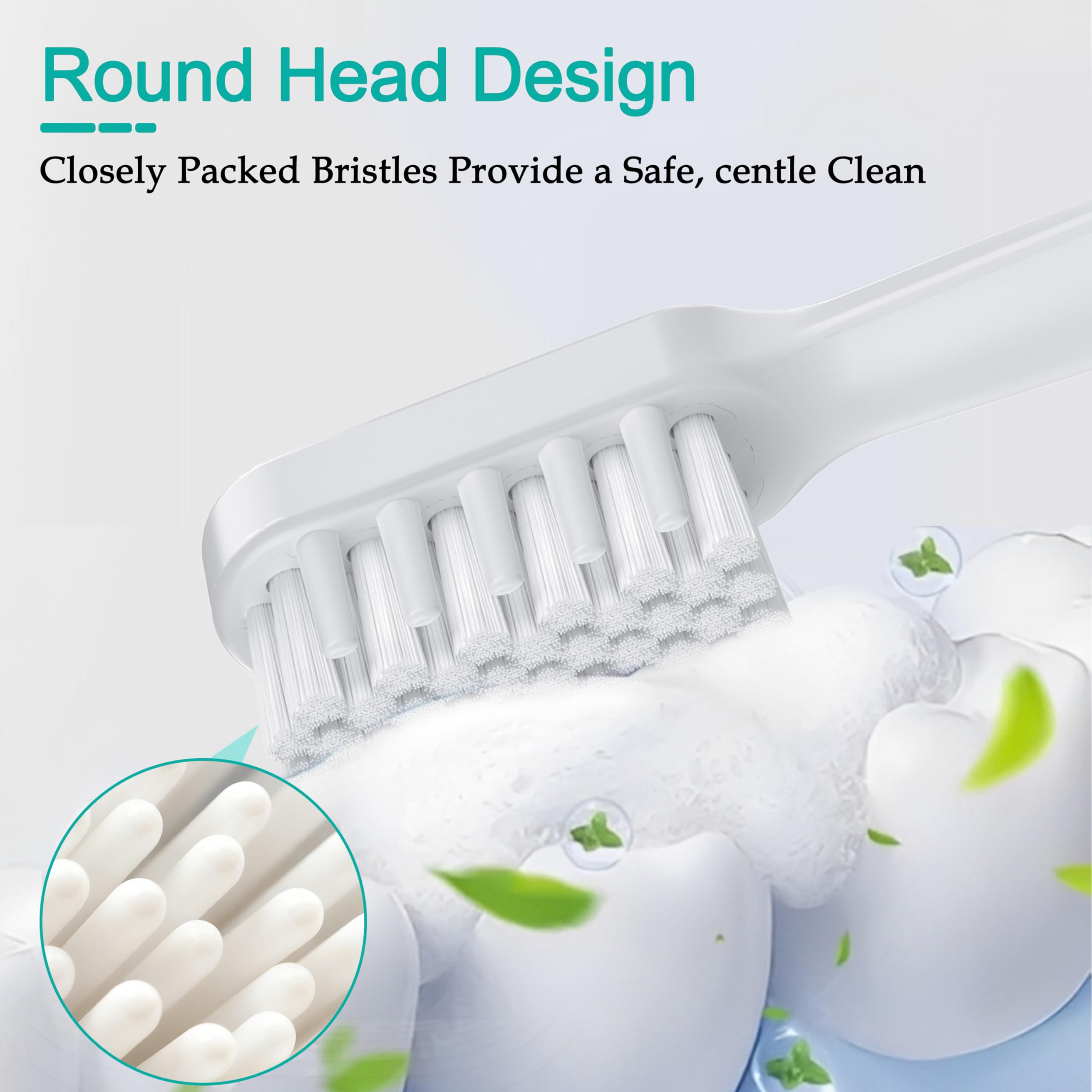 Replacement heads compatible with Quip Standard and Adult models