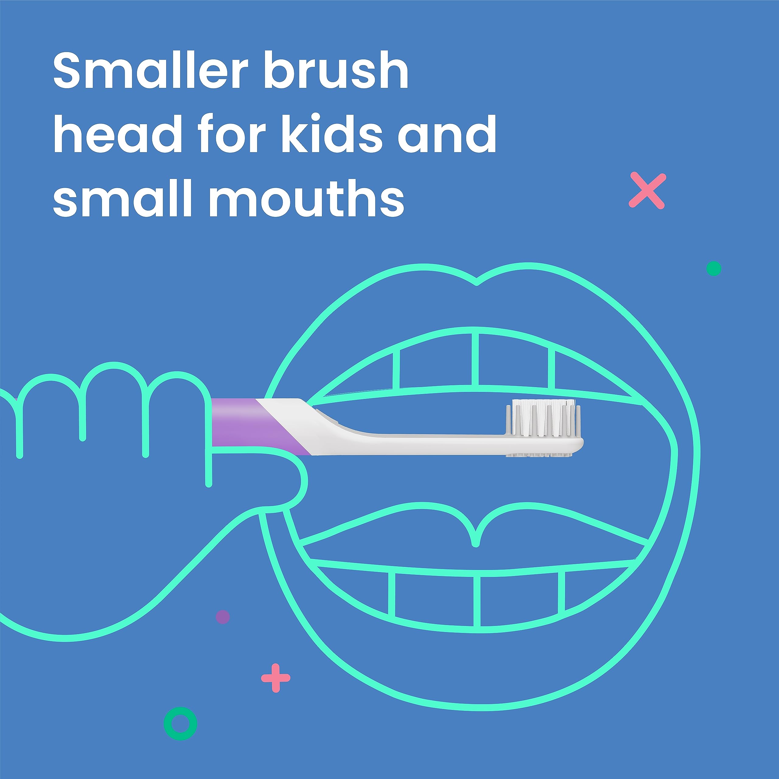 quip kids replacement heads with soft bristles