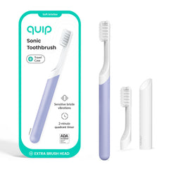 quip Sonic Toothbrush for Adults with timer in lavender