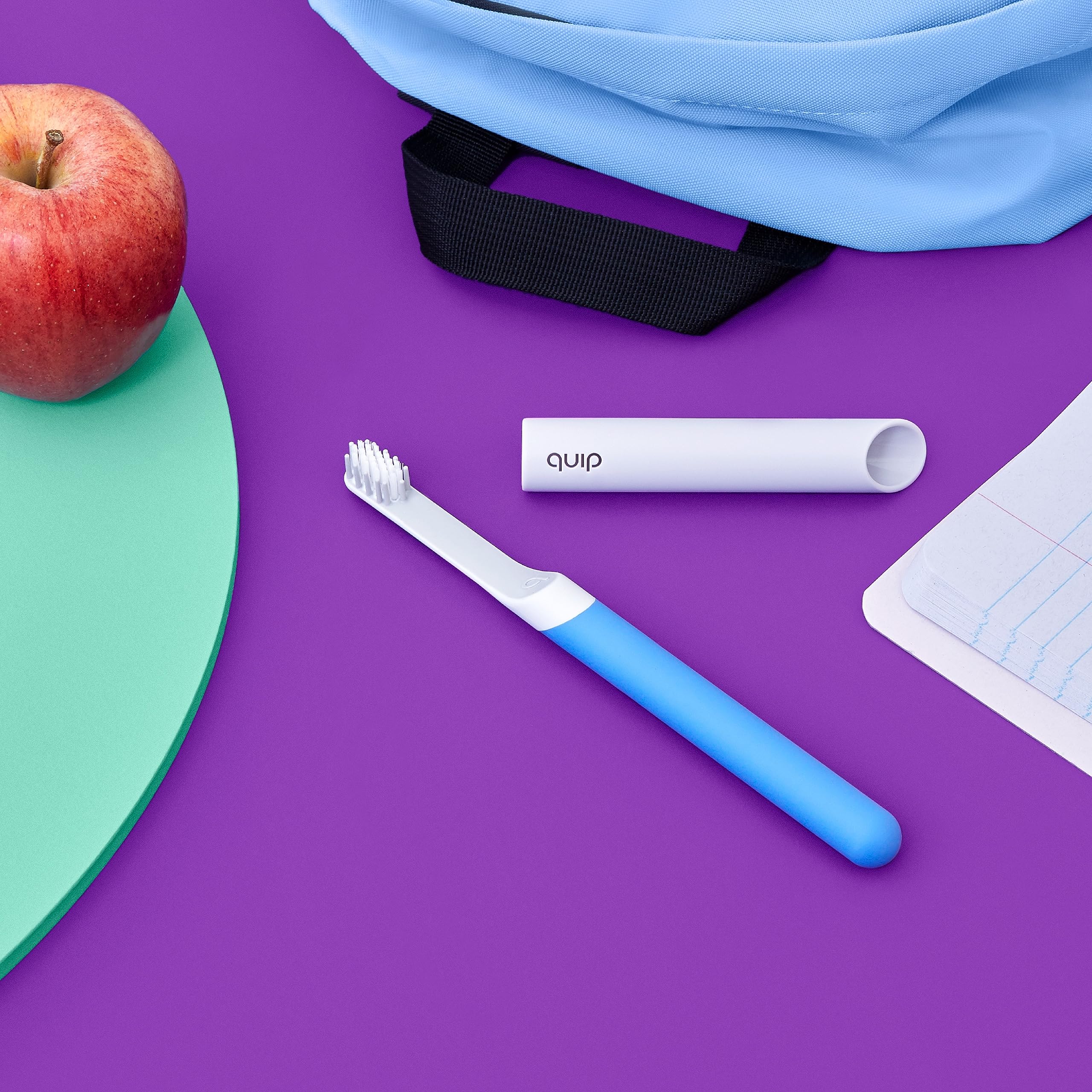 Replaceable brush head with up to 3 months of battery life