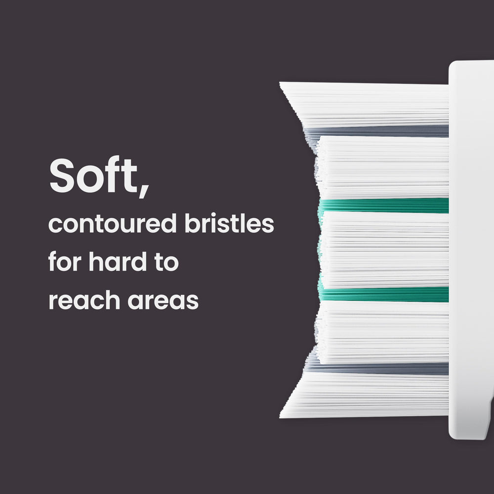 Replaceable brush heads for Quip Ultra