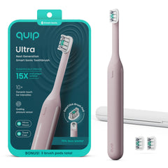 Quip Ultra Dusk front view toothbrush