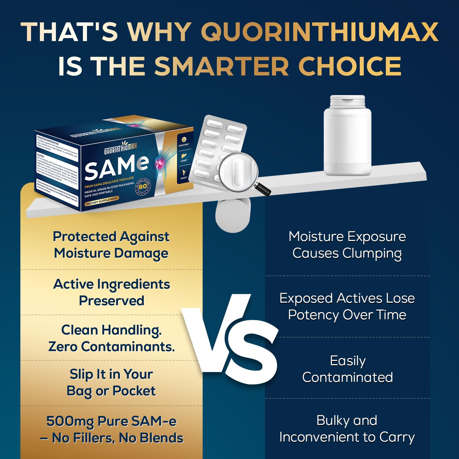 SAM-e supporting glutathione production for active lifestyle