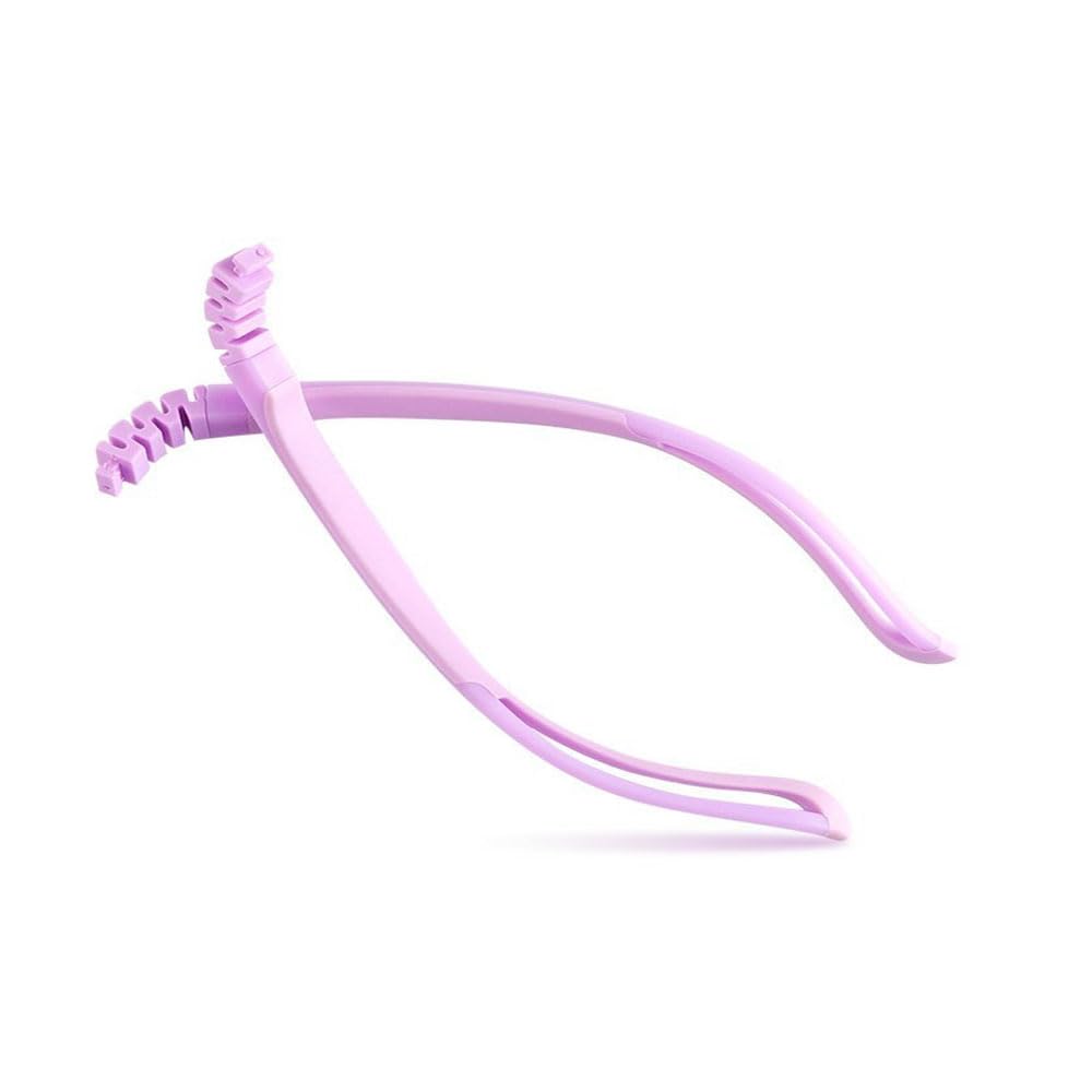 Purple silicone child eyeglass arms – replacement temple (1 pair)