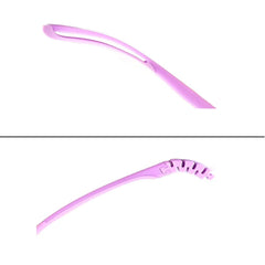 Replacement temple arms for kids' glasses – purple silicone