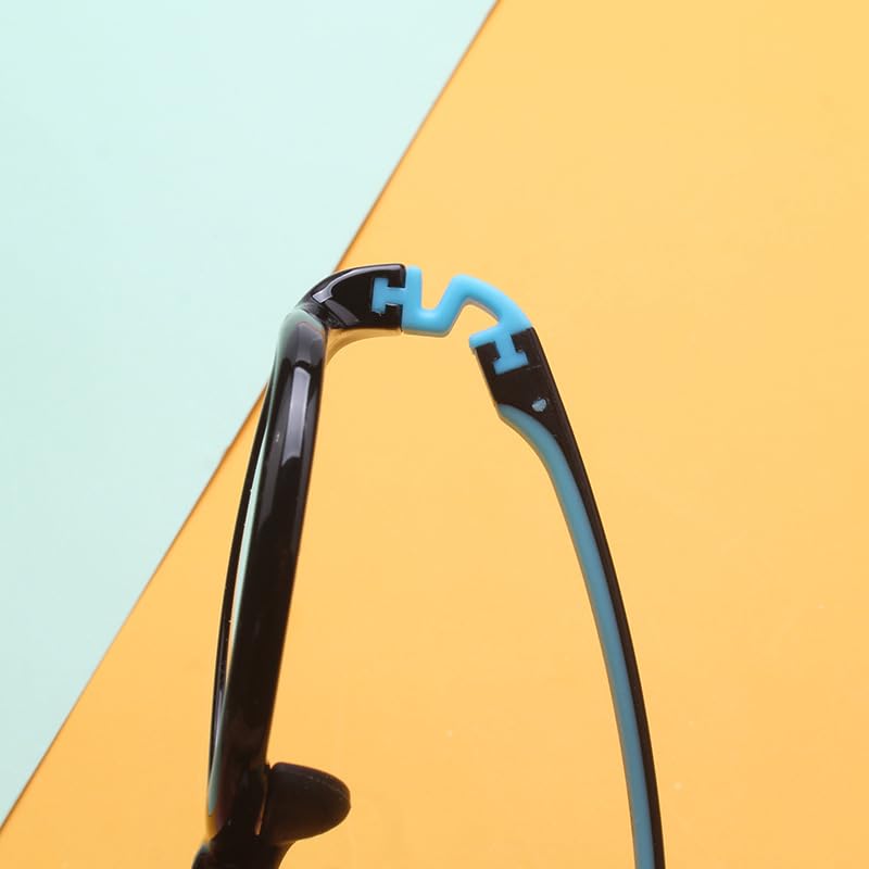 Side profile of replacement eyeglass arms for children