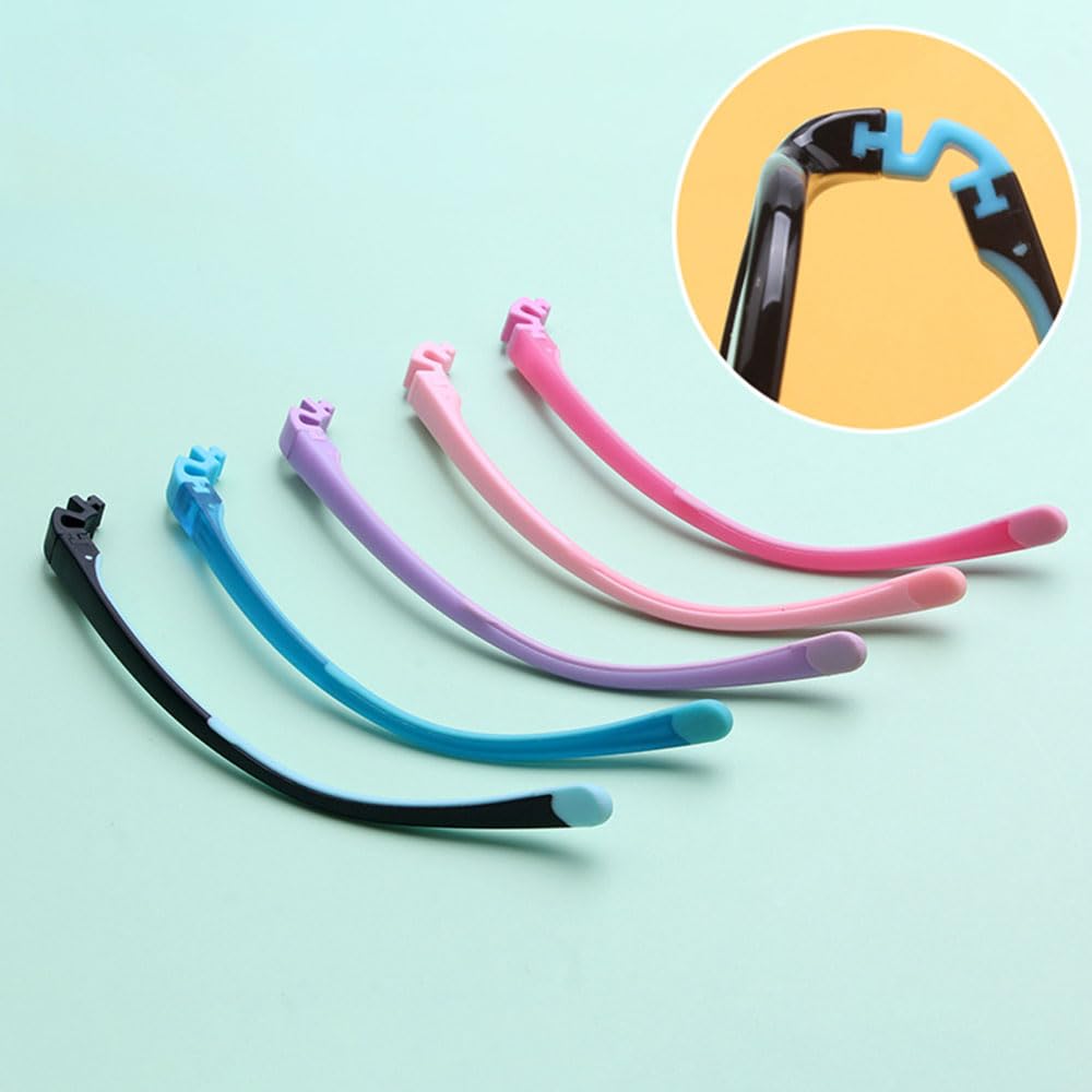 Easy installation replacement arms for kids glasses
