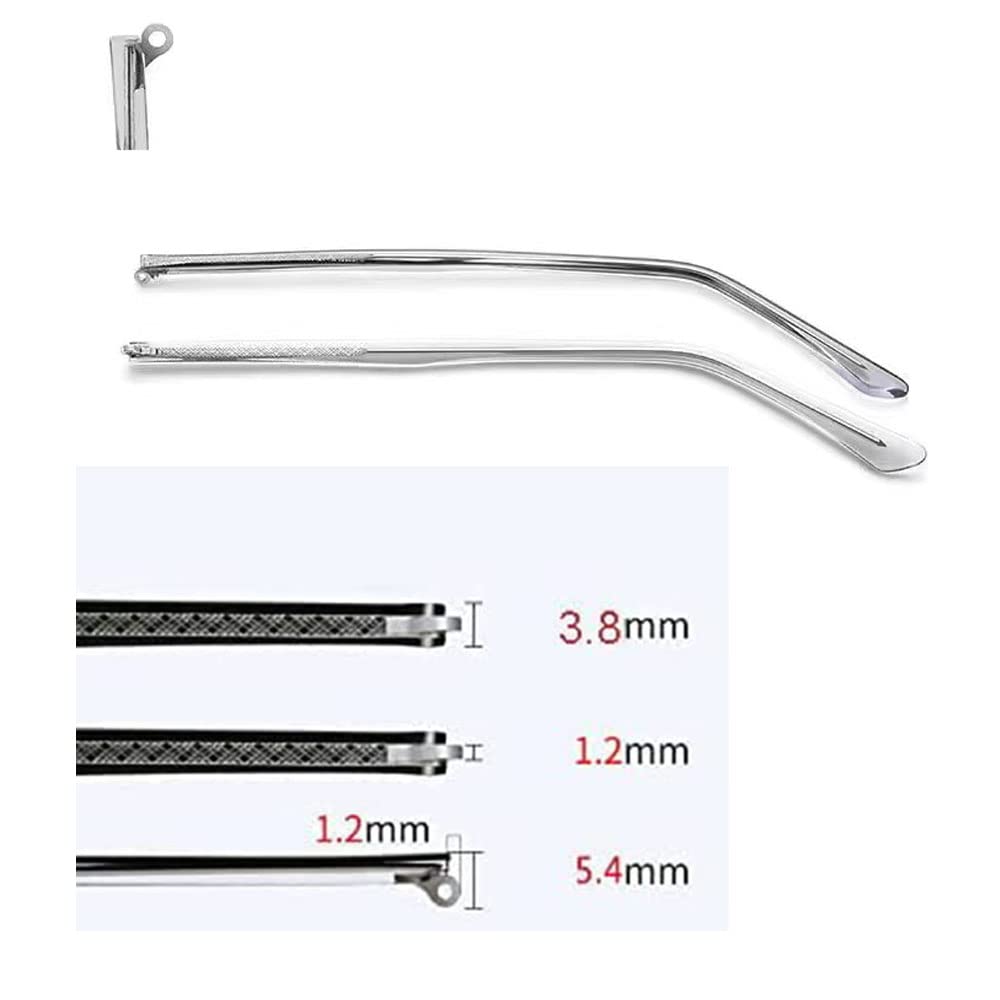 QYAJS temple arms and included 3-in-1 screwdriver