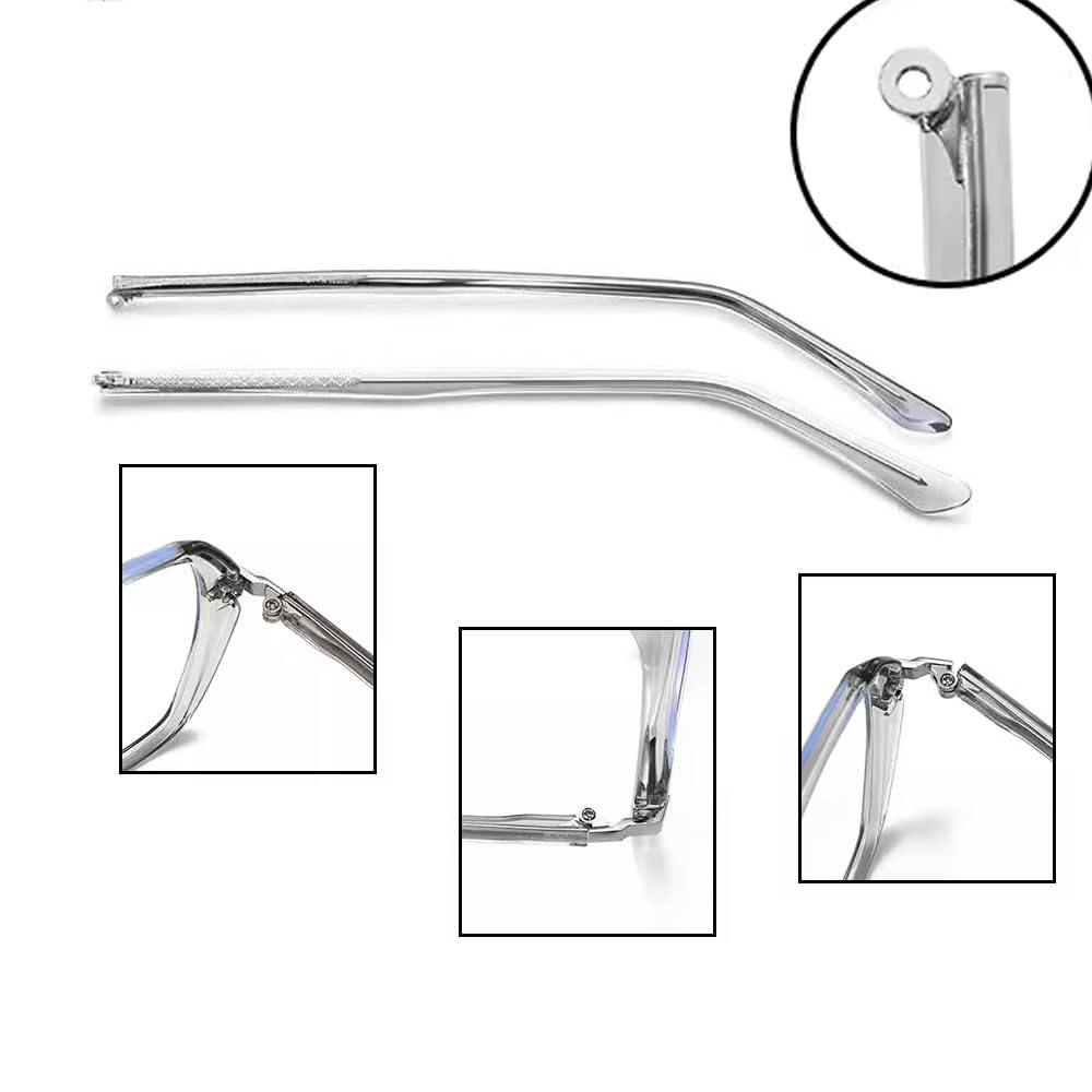 Screws and washers for glasses repair kit