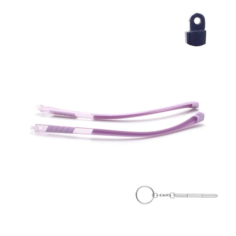 Replacement temple legs made of TR silicone for kids' glasses (blue)