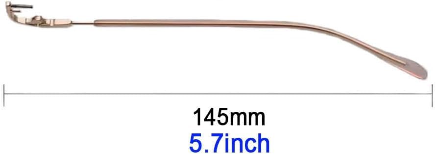 Screws and small screwdriver included for temple arms